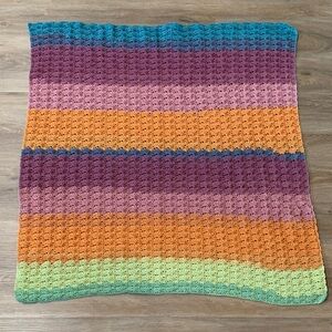 Colorful Crochet Blanket